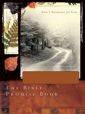 cover image of The Bible Promise Book - NLV Gift Edition